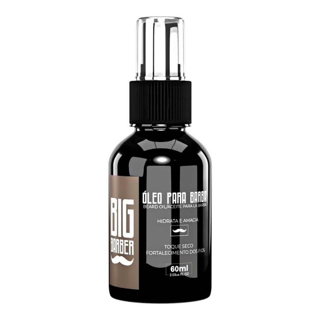 Óleo Para Barba Hidratante Finalizador 60ml Big Barber