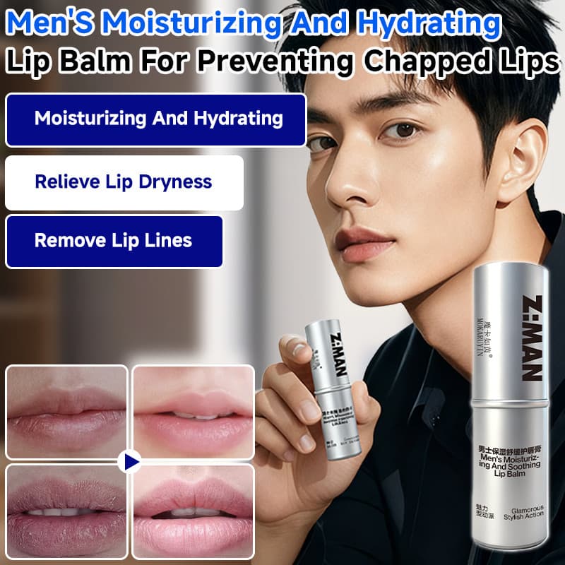 Magic Card Ruyi Bálsamo Labial Hidratante Calmante Masculino Hidratação Natural