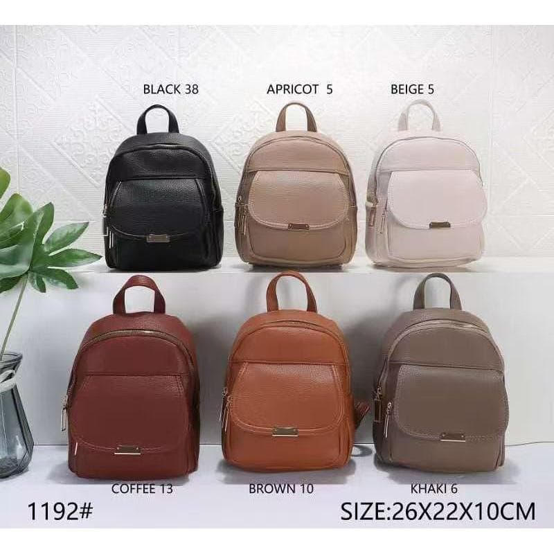 Bolsa Mochila feminina de Couro Sintetico. MODA PREMIUM Bolsas femininas de moda QUALIDADE 1192