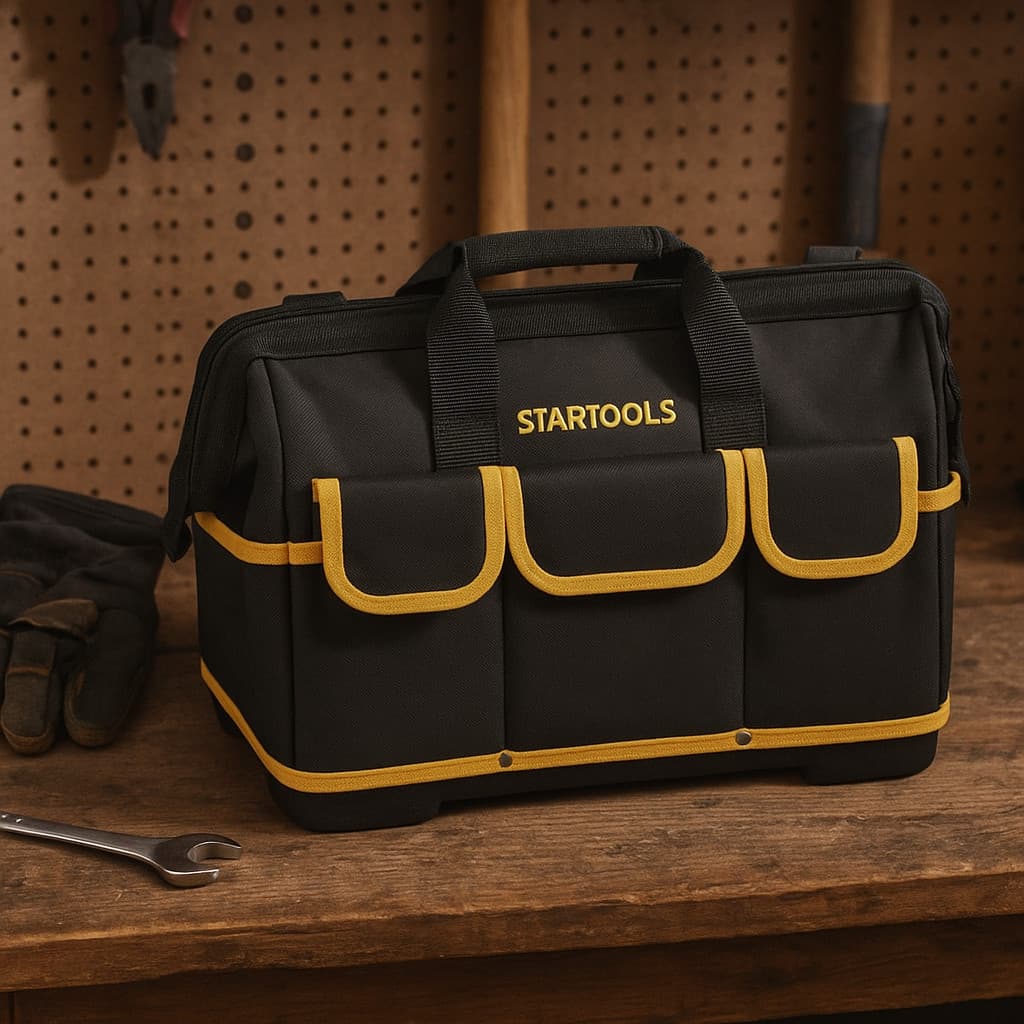 Bolsa Mala Maleta De Ferramentas Em Lona C/ Fundo Reforçado Startools