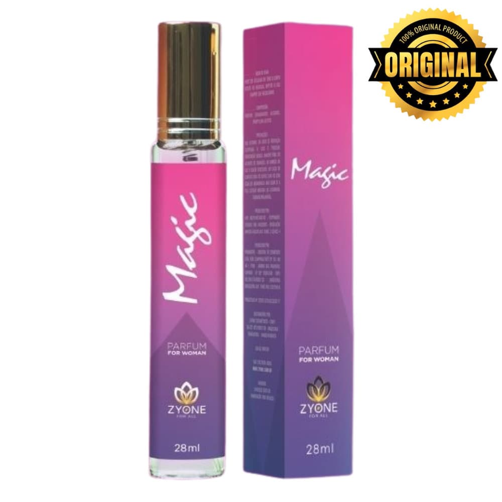Magic Zyone Cosméticos Feminino Parfum 28ml Alta Fixação Essência Premium