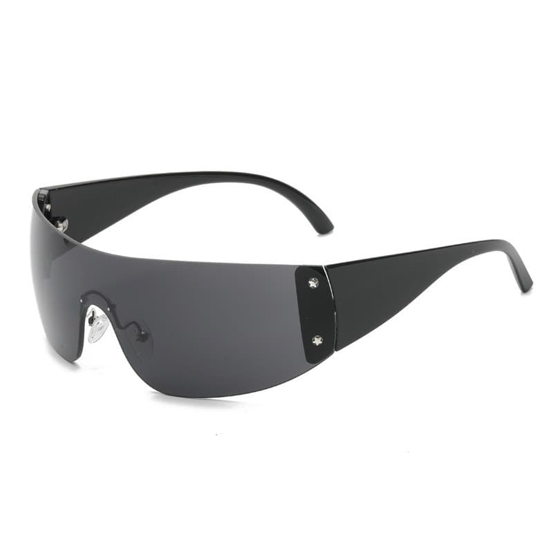 Óculos de Sol Punk One Piece, Óculos de Sol de Nova Marca, Óculos Visor Anti-UV, Óculos Cinco Estrelas, Óculos de Sol Es