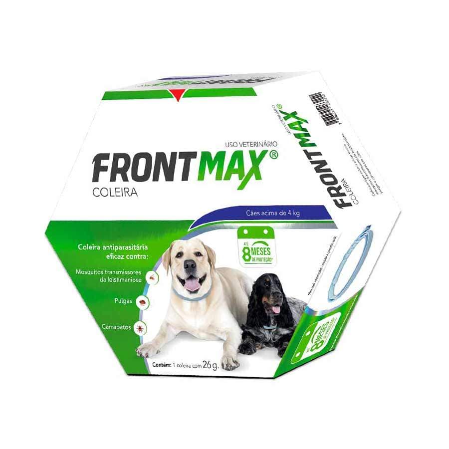 FRONTMAX COLEIRA G ANTIPULGAS ACIMA 4KG 70CM 26GR VETOQUINOL