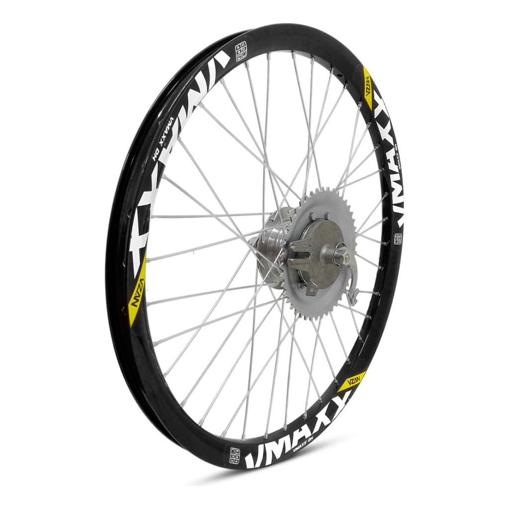 Roda Traseira Vmaxx Bicicleta Bike Motorizada Freio De Moby