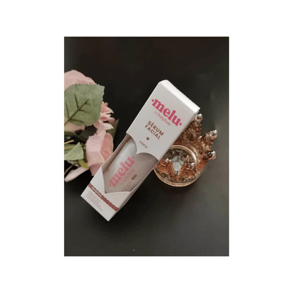 Sérum Facial Nutritivo De Coco - Melu Ruby Rose Skin Care Rotina Limpeza Cuidados Faciais