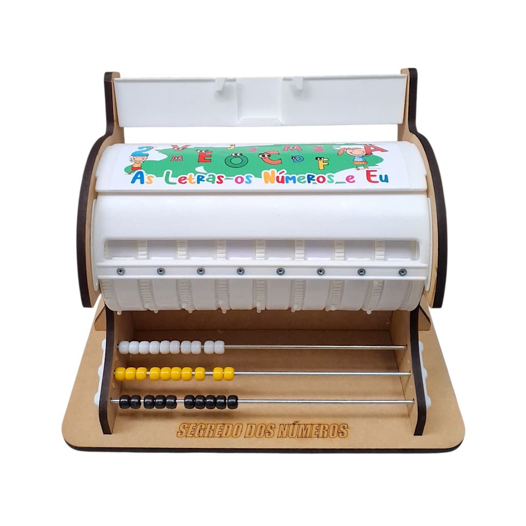 Brinquedo Educativo Segredo dos Números Didático Infantil Jogo Didático Raciocínio e Concentração