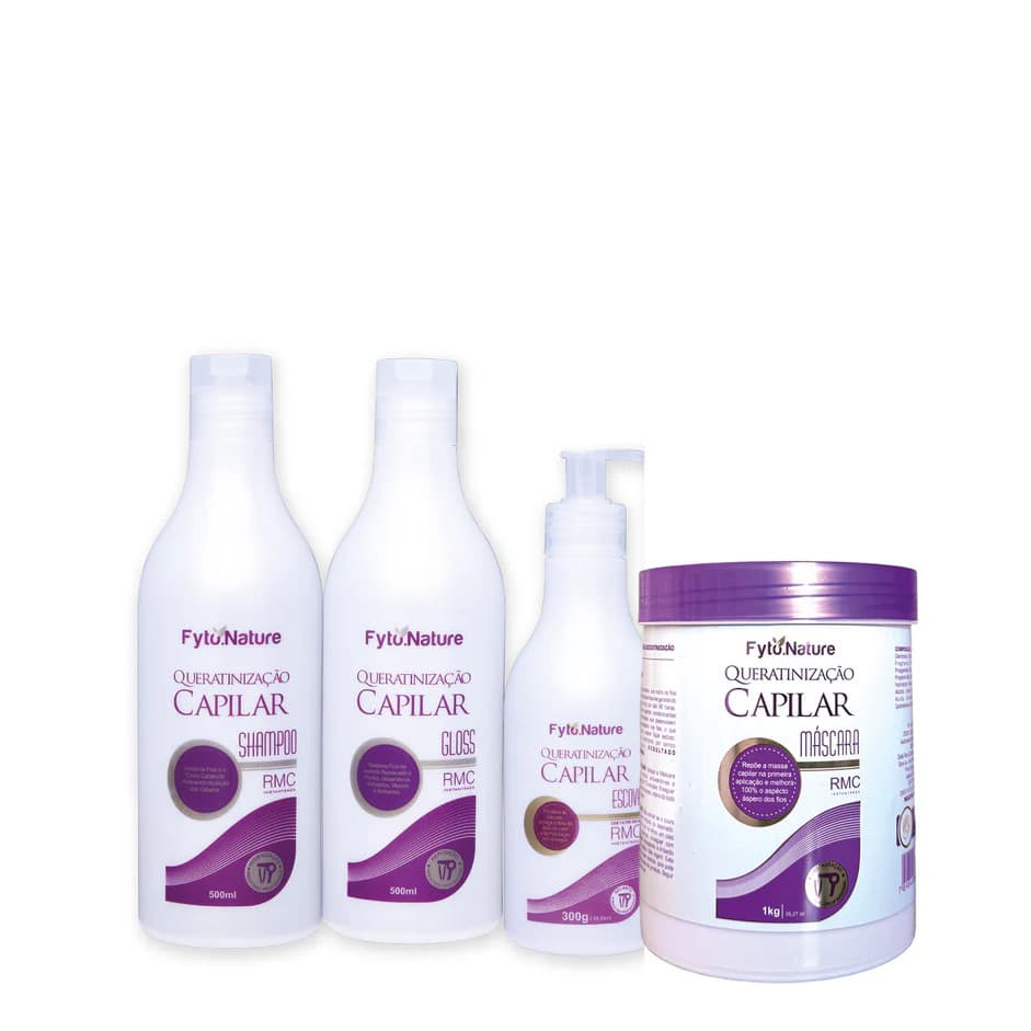 kit Queratinização FytoNature 4pçs