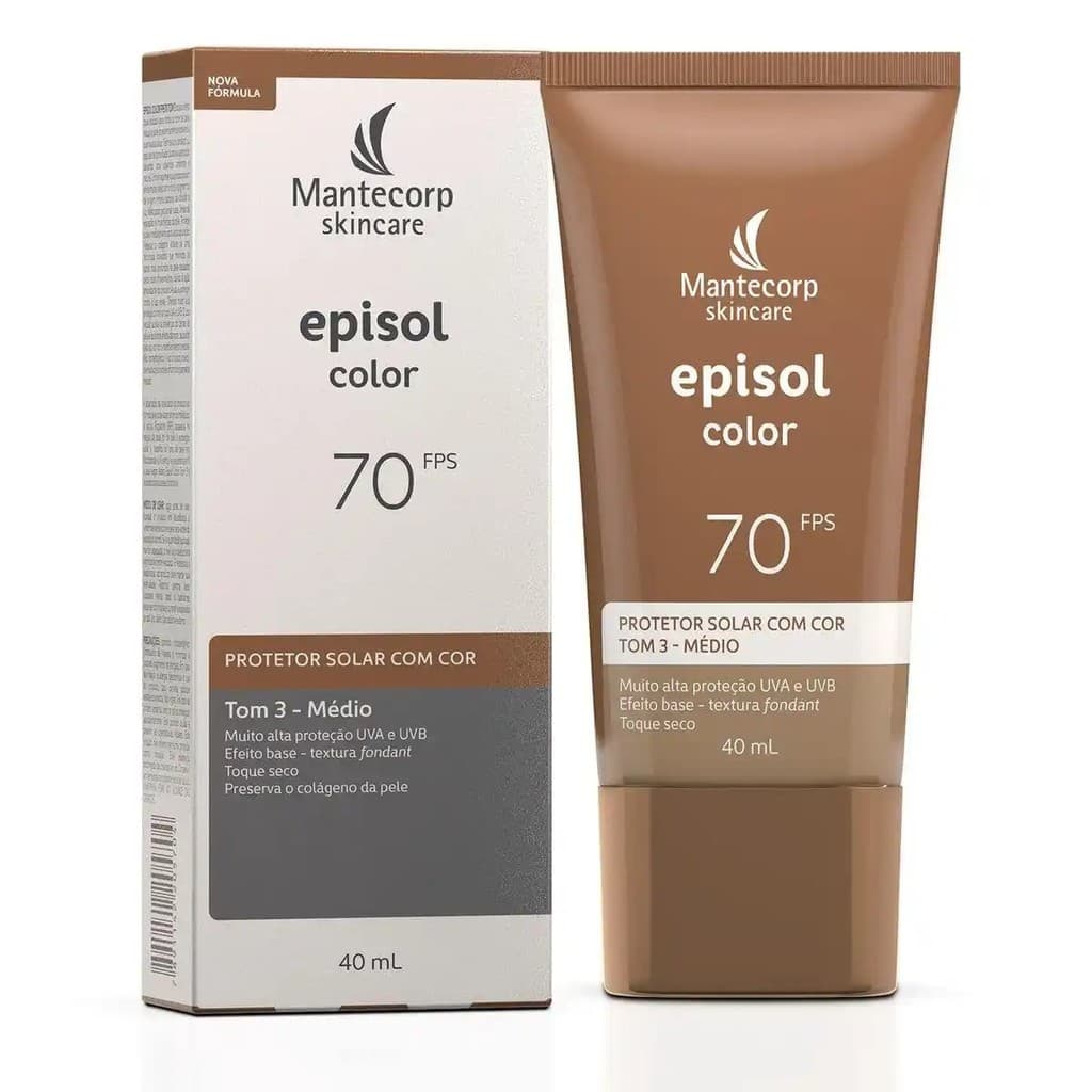 Mantecorp Protetor Solar Facial Episol Fps 70