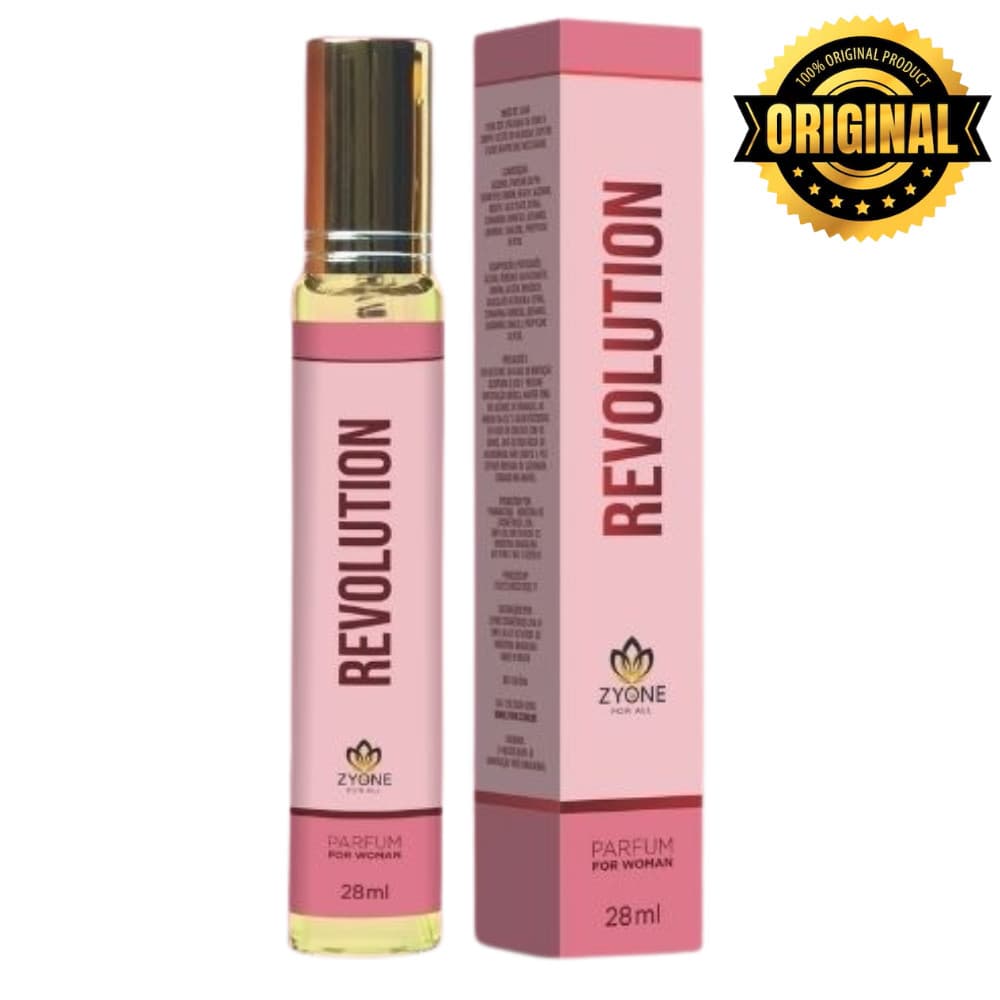 Revolution Zyone Cosméticos Feminino Parfum 28ml Alta Fixação Essência Premium