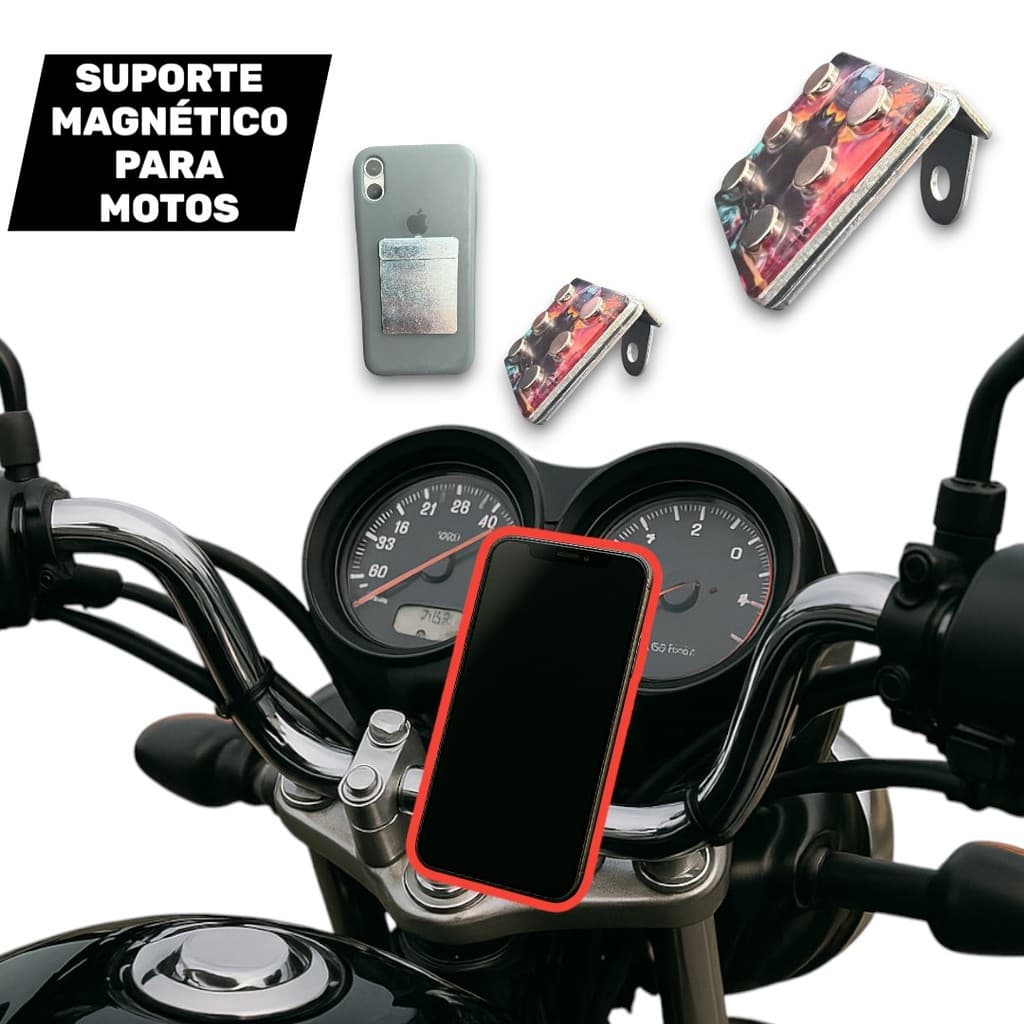 Suporte Magnético Para motos De Celular Com Imã Super Forte Para Motos