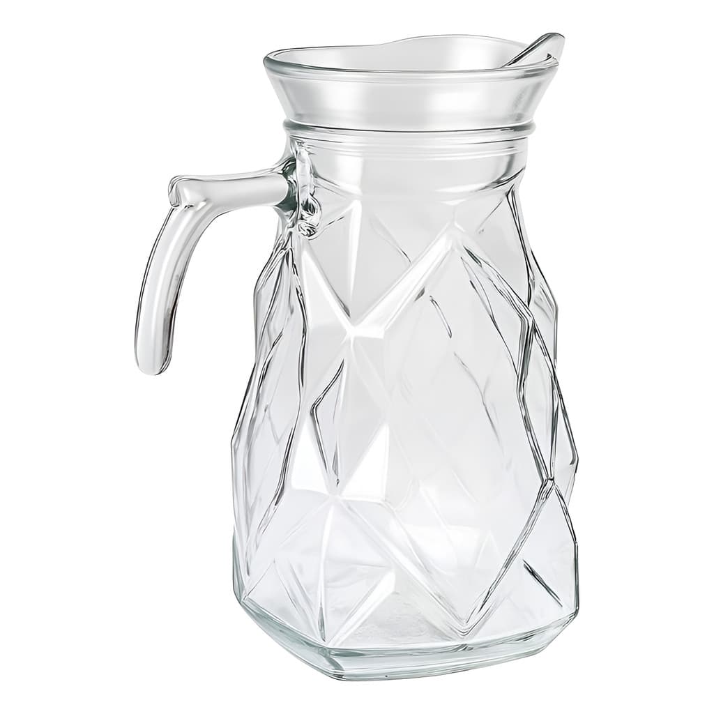 Jarra De Vidro Transparente 1,8 Litros Elegante E Charmosa