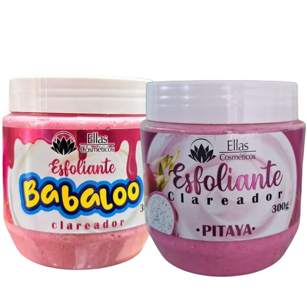 ESFOLIANTE CLAREADOR  300G - 2 Unidades - ELLAS COSMETICOS