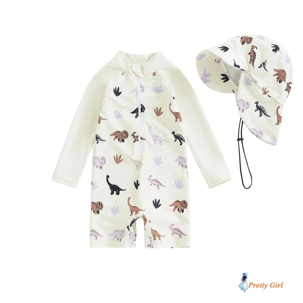 Mellifluous-Conjunto De Roupa De Banho Para Bebê Menino Com Estampa De Baleia , Manga Comprida , Proteção Contra Queimad