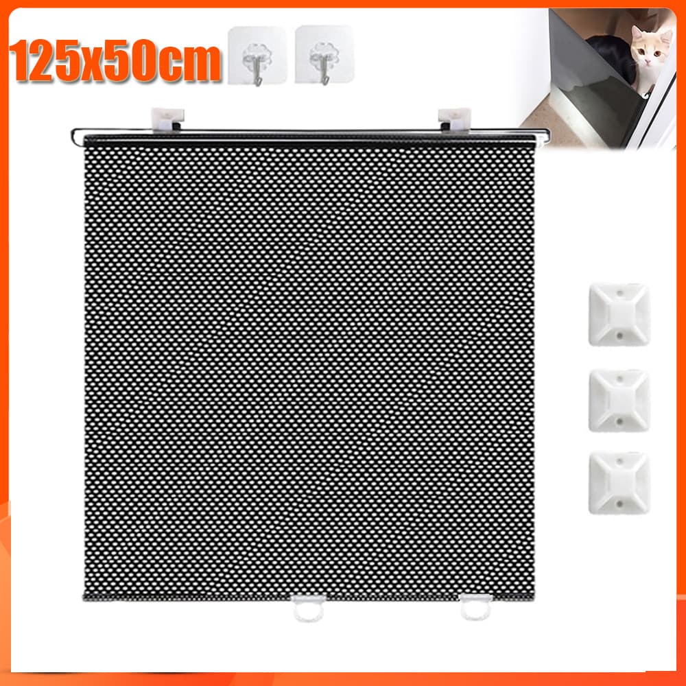 50x125cm Grade Bebês Cachorros Grade Protecao Criancas Portao Segurança Bebe Retrátil Instalação Escalável Portao Pet