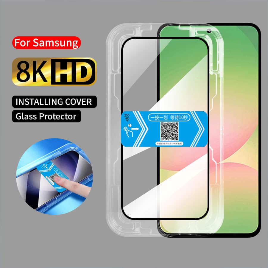 Para Samsung A07 A17 A37 A57 A16 A26 A36 A56 A15 A25 A35 A55 A14 A24 A34 A54 A13 Filme Protetor De Tela De Cobertura Com