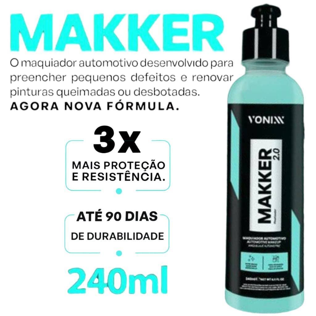 Makker Maquiador Automotivo Renova Pintura Defeitos Vonixx 240 ml