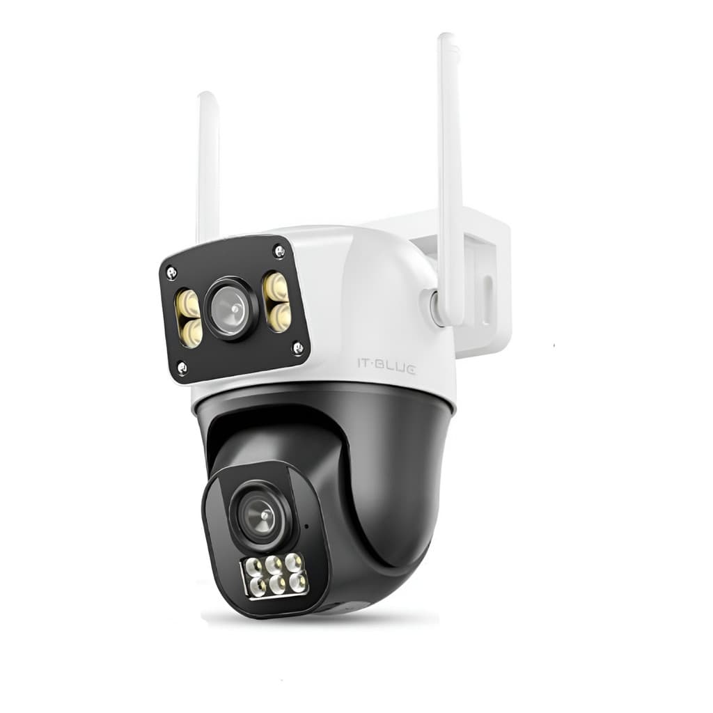 Camera Inteligente Ip Wifi 4mp 1080p 12 Fps Dupla Lente