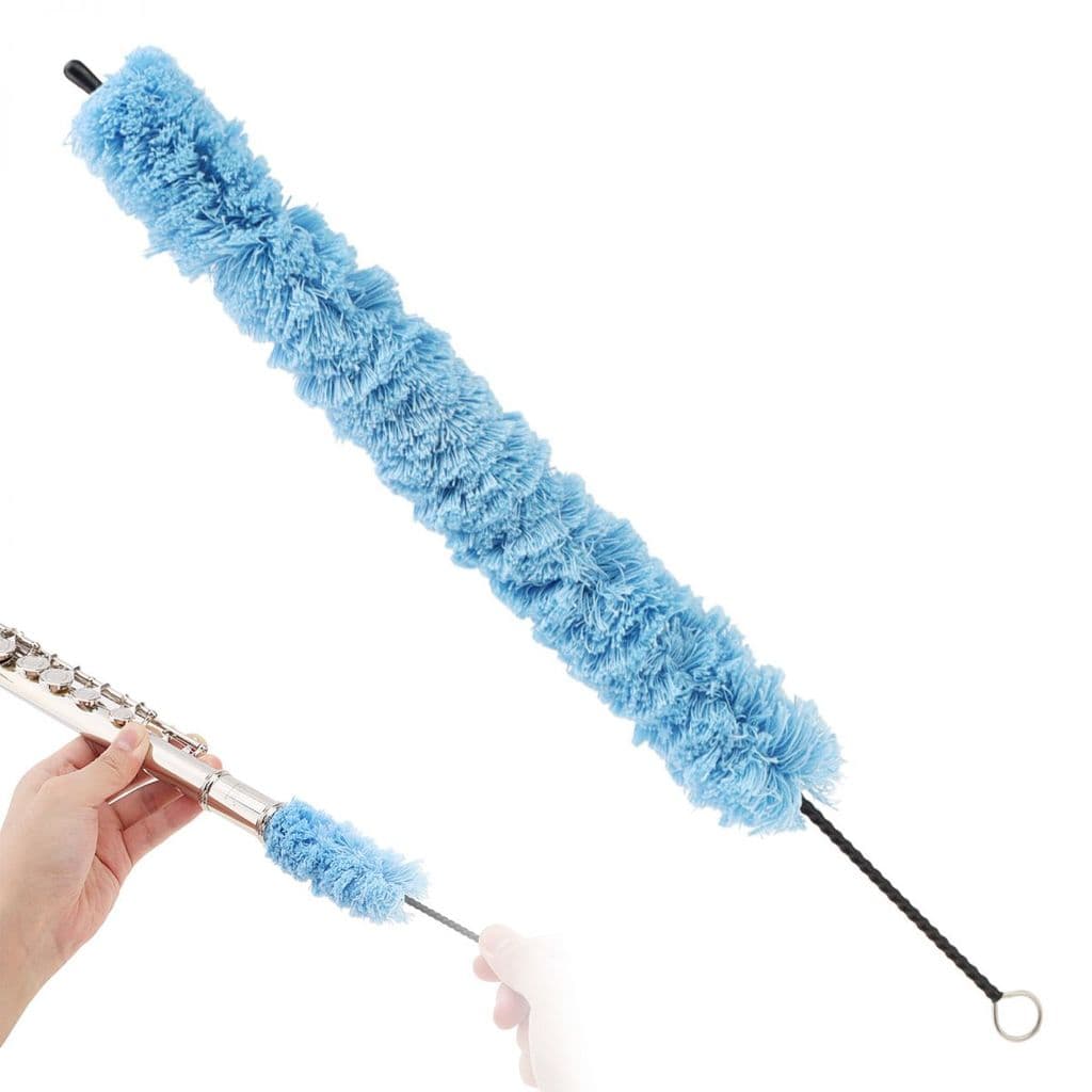 Escova De Limpeza De Flauta De Fio De Algodão Cotonete Para Cuidados Internos De Instrumentos