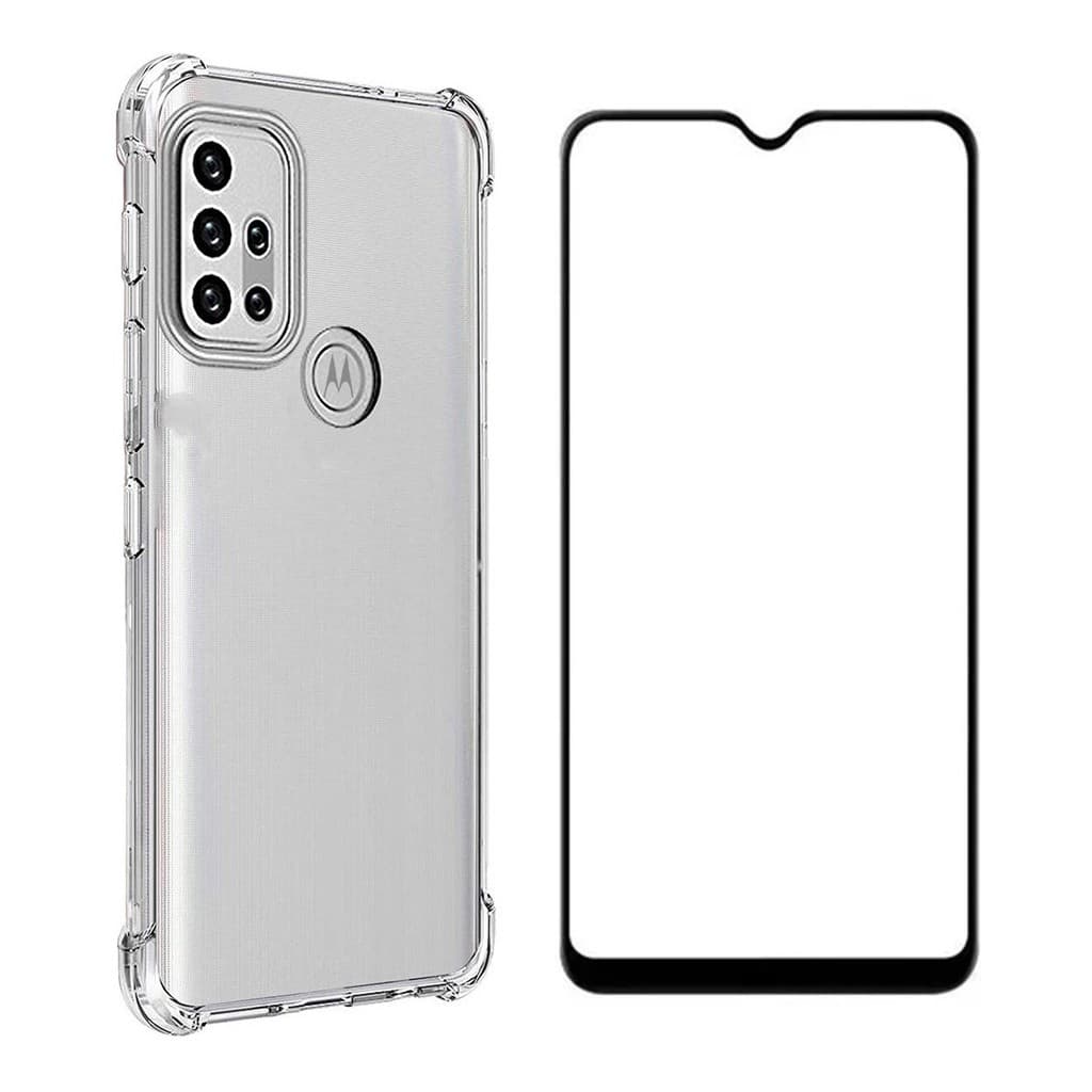 Capa Case Capinha Anti Imapcto Para Moto G10 G20 G30 + Película 3D Vidro Temperado