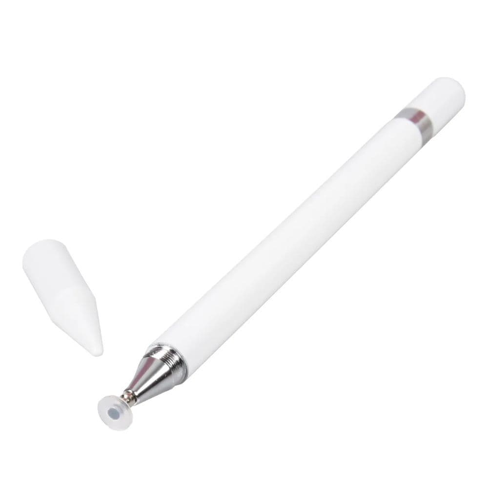 Caneta Touch 2 em 1: Stylus para Tablets e Caneta Esferográfica – Perfeita para Desenhos e Uso Diário