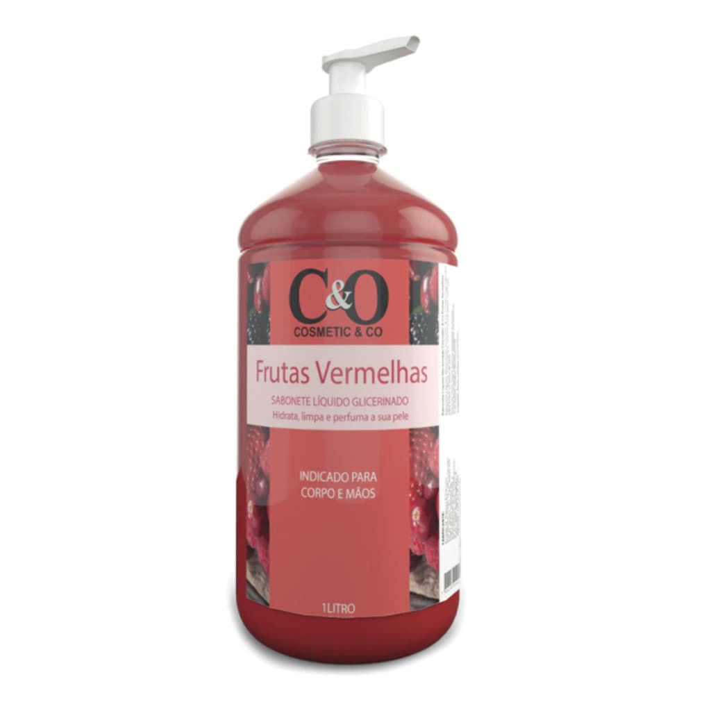 Sabonete Liquido Frutas Vermelhas C&O 1L