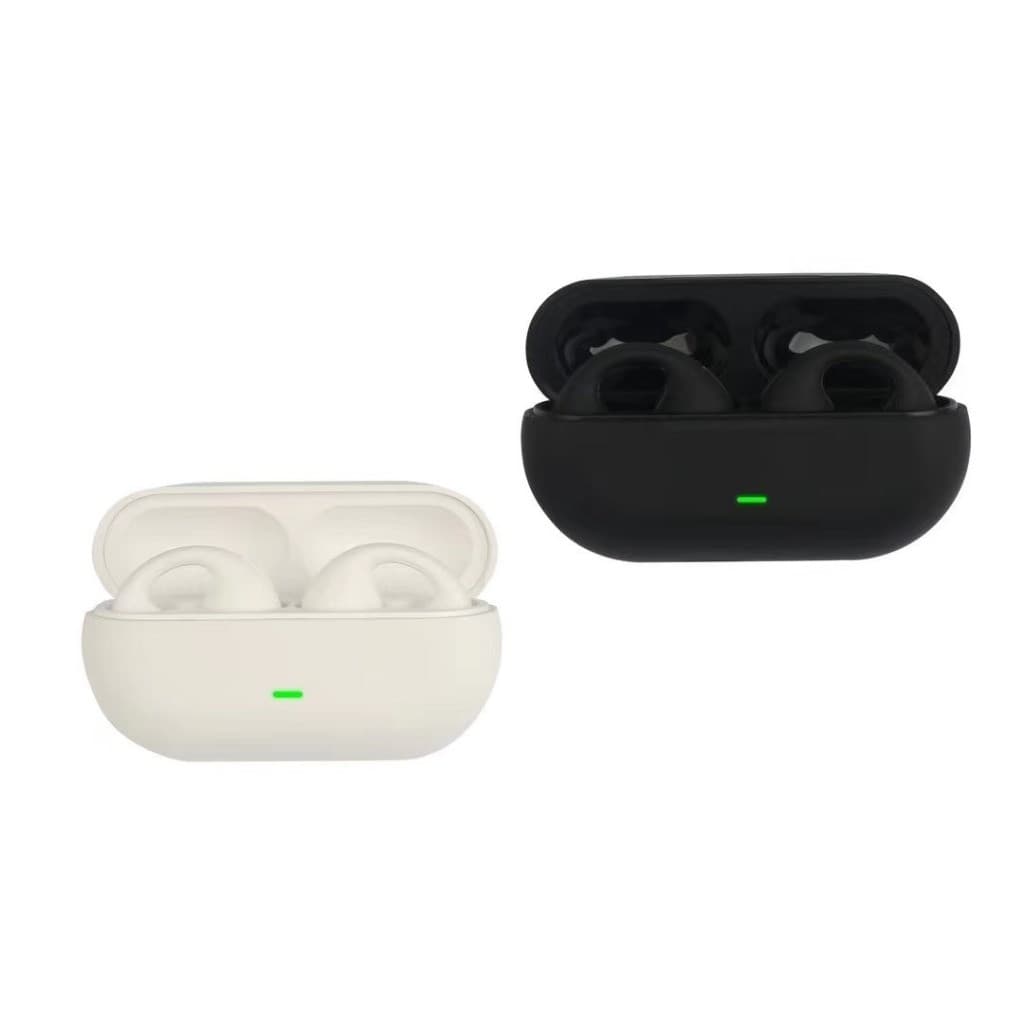 Fone Condução De Ossos Fone De Ouvido Sem Fio Bluetooth Som Seguro Para Correr Na Rua Ouvindo O Transito Tws