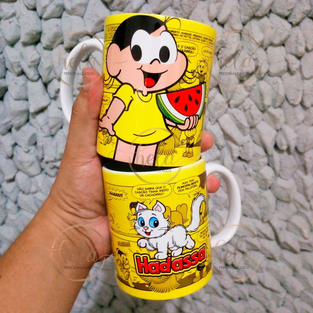 Caneca Turma Da Mônica Magali Personalizada 03