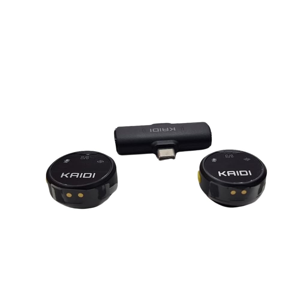 Microfone de Lapela Kaidi Longa duração de bateria premium KMF4-C