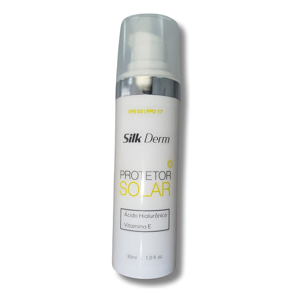 Protetor Solar Fps 50 Oil Free Toque Seco 30ml Silk Derm