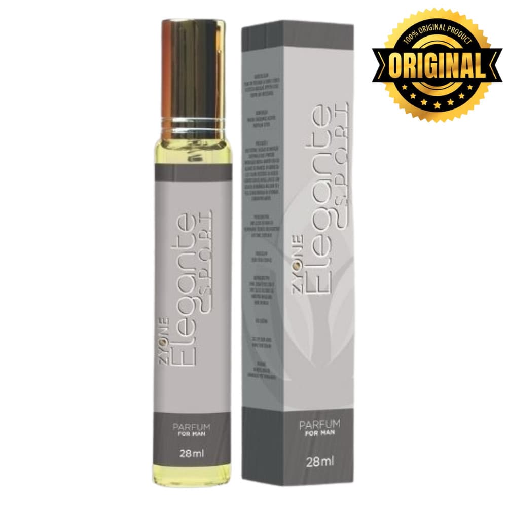 Elegante Sport Zyone Cosméticos Masculino Parfum 28ml Alta Fixação Essência Premium