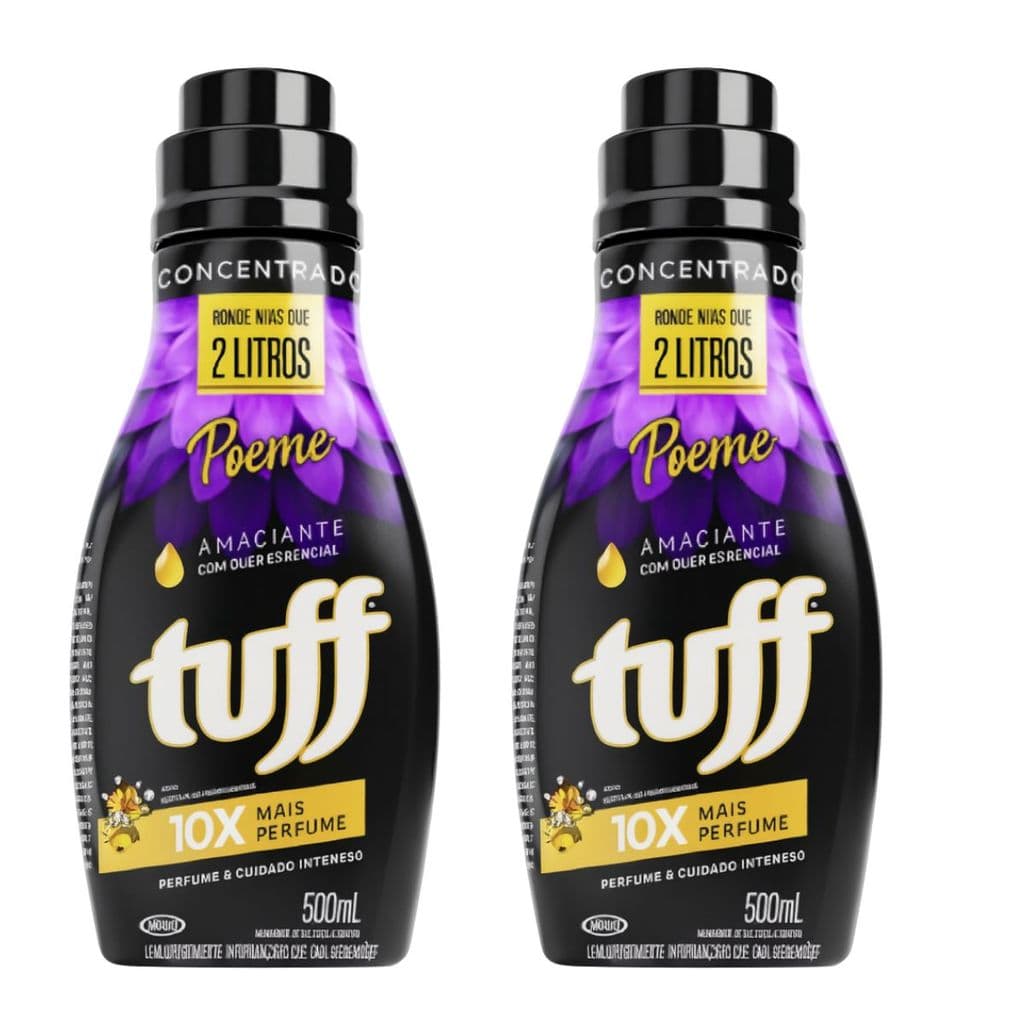 Kit 2x Amaciante Concentrado Tuff Poeme 500ml