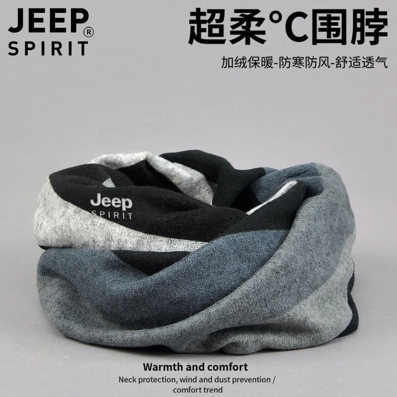 JEEP colar capa masculina inverno fino protetor de colarinho pequeno babador feminino dupla utilização cachecol ciclismo