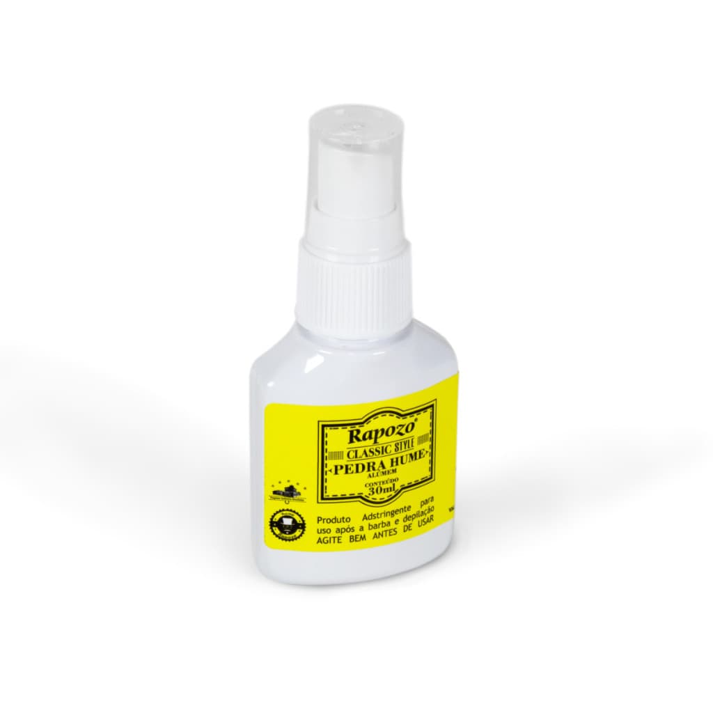 Pedra Hume Rapozo Líquido 30ml Desodorante Cristal