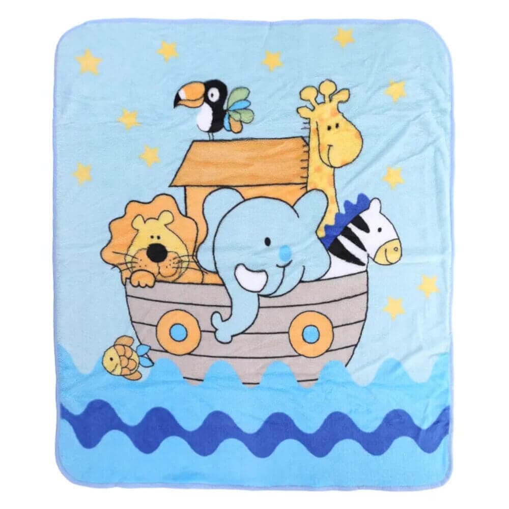 Cobertor Bebê Menino Variados Rozac Baby Soft Para Berço Estampado