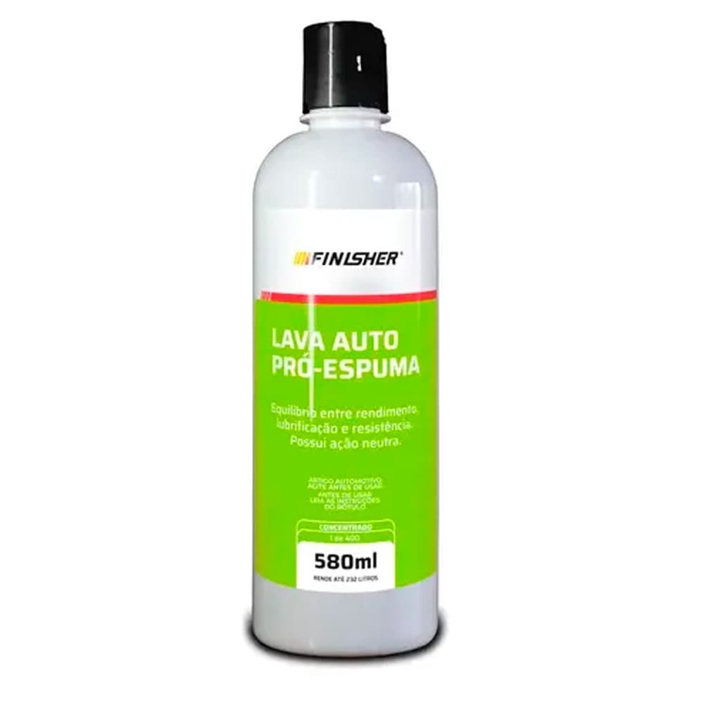 FINISHER® - LAVA AUTO PRO-ESPUMA - FRASCO 580ML