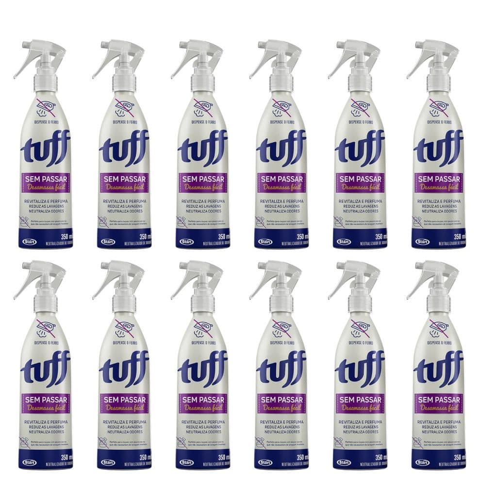 Kit 12 un Sem Passar Tuff Desamassa Fácil 350ml