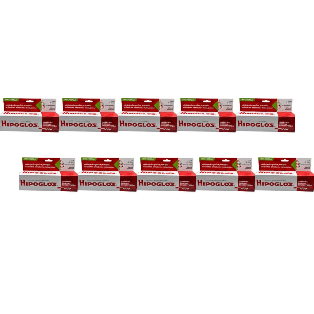 Kit 10 Pomadas Hipoglós Original 120g Creme de Assadura prevenção e proteção Pomada