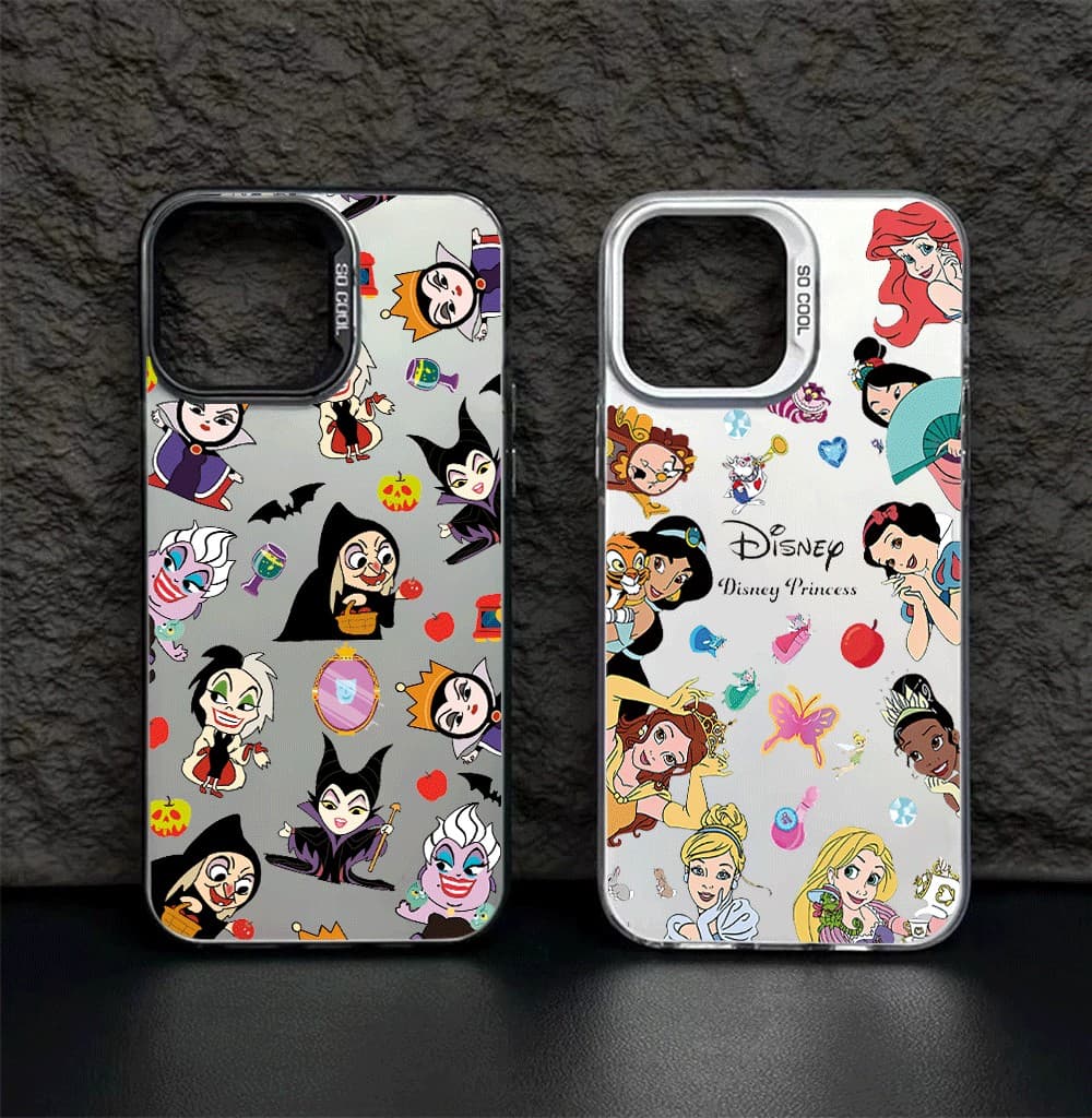 Capa Para POCO X7 Pro X6 X5 M7 M6 X3 NFC C75 C65 C71 C55 C40 M5S IMD Princesa Bruxa Caso De Telefone