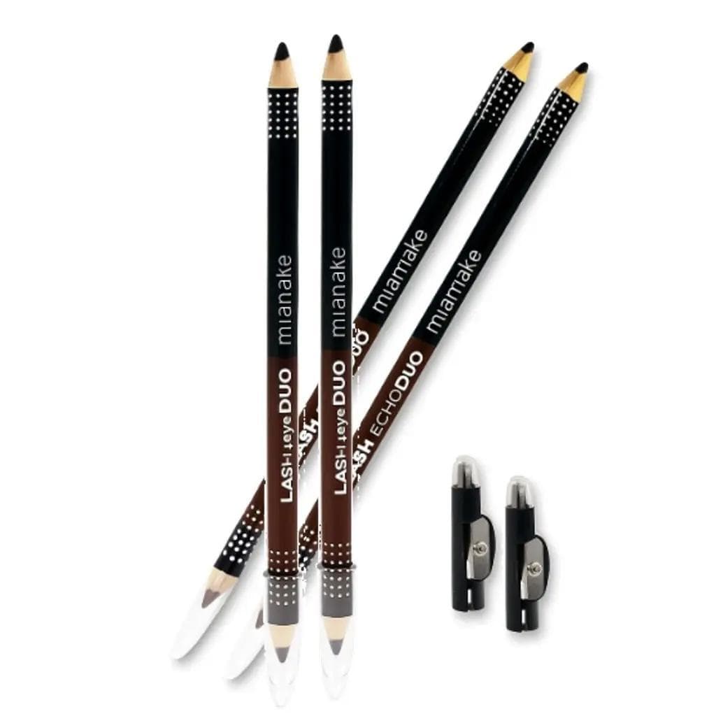 Lápis de Olho Duo e Lápis Sobrancelha Universal com apontador - Mia Make