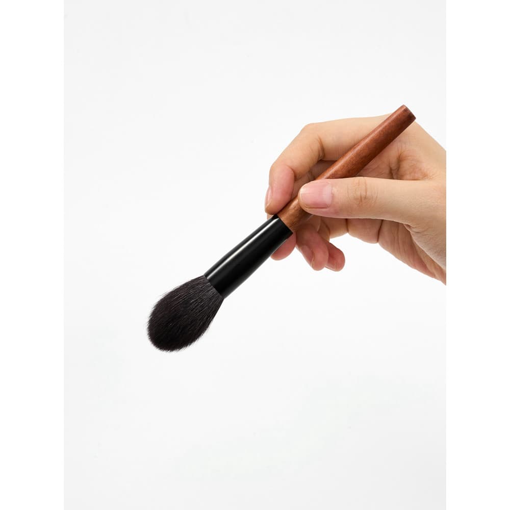 Estrela bolso chama Blush escova de pó solto fofo luz fina pico lã pincel de maquiagem fácil de colorir boa mancha OR25