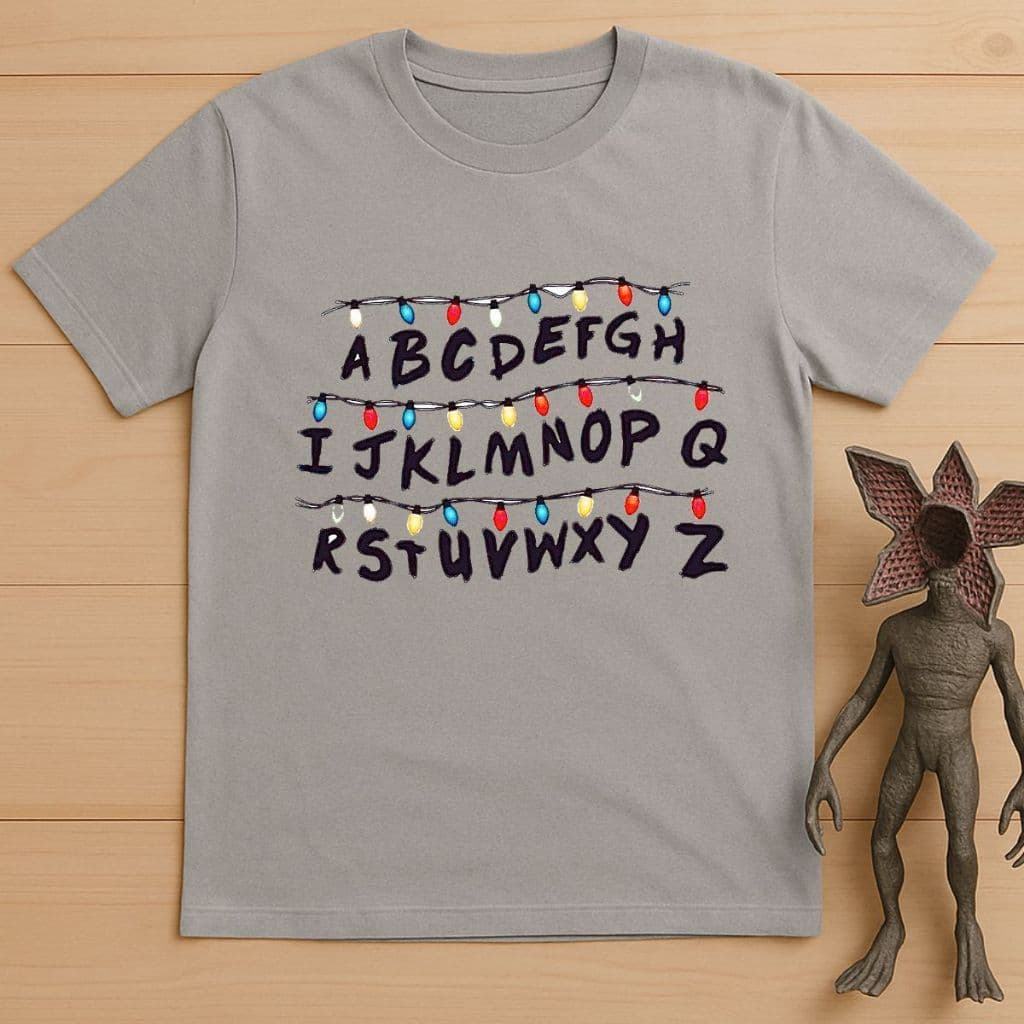 Camiseta Stranger Things Mundo Invertido Unissex Série Fãs ON T-shirt