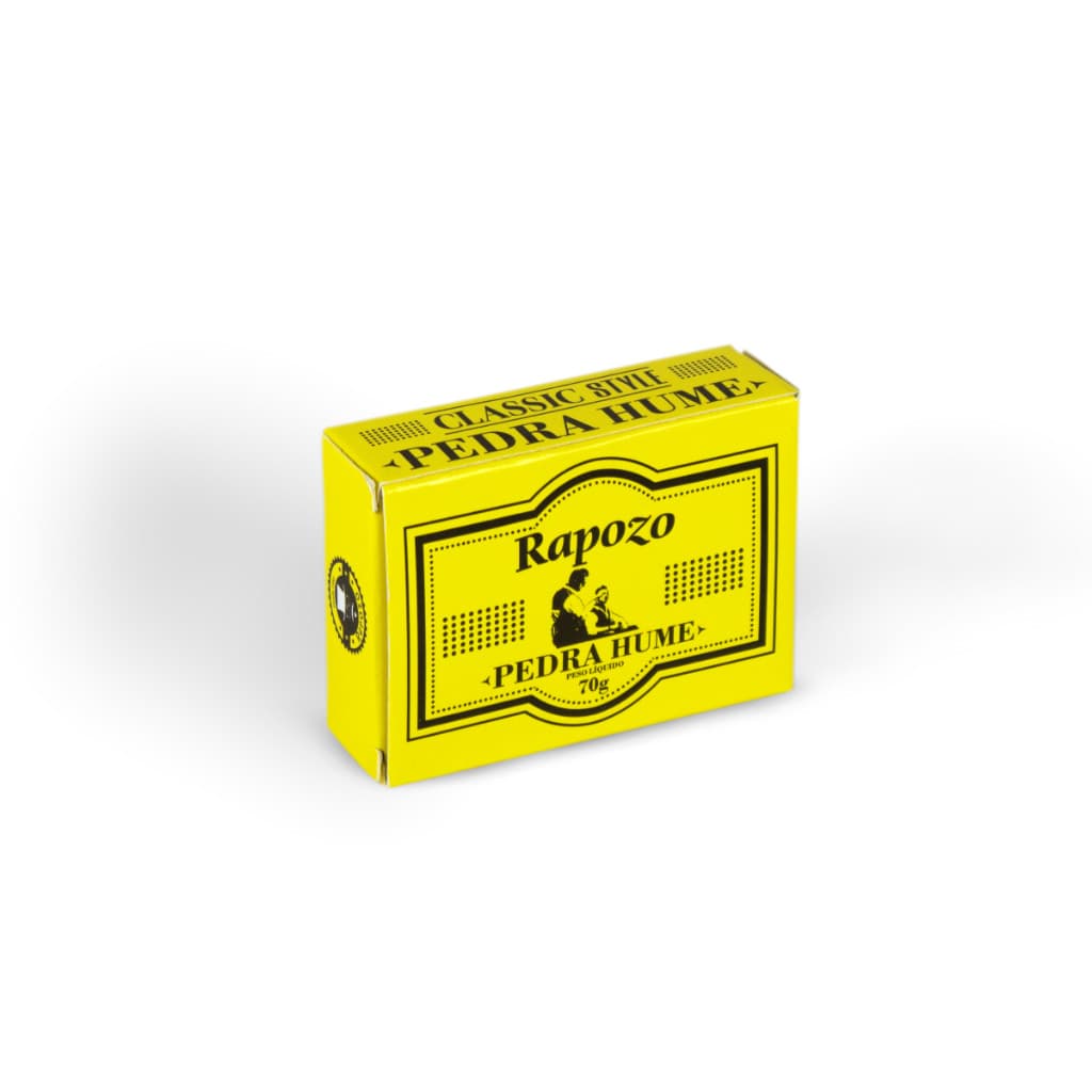 Pedra Hume Rapozo Tablete 70g Desodorante Cristal