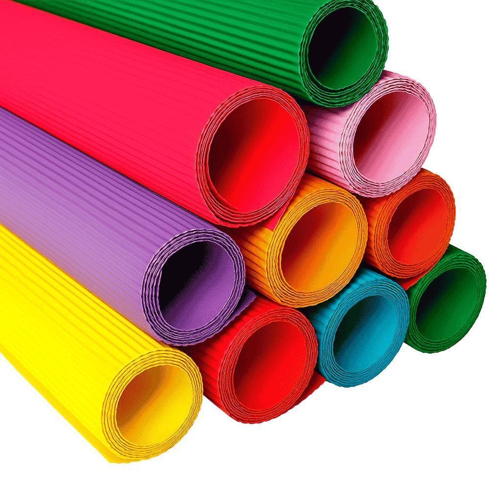 Papel Microondulado 50x80 Colorido Vmp