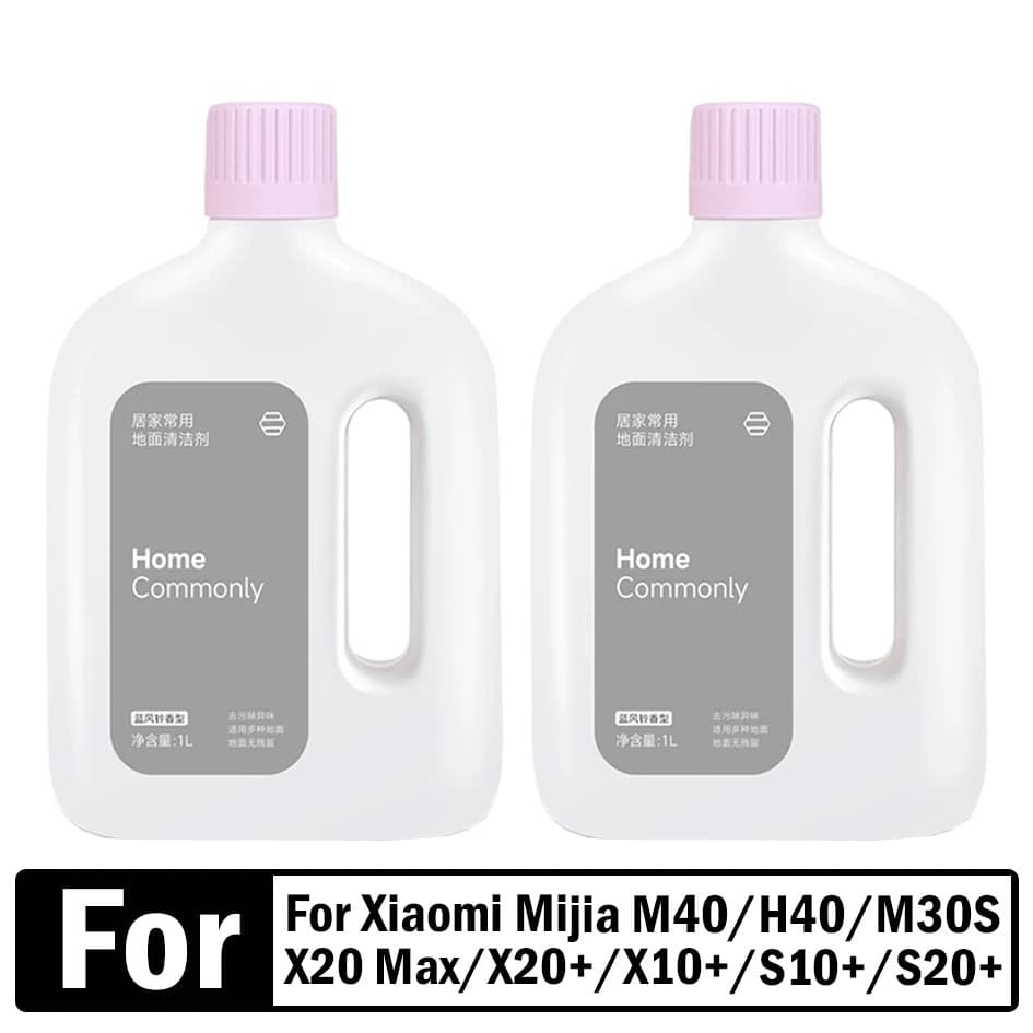 (Modelo compatível) XIAOMI M40 Omni X20 + / X20 Plus / X10 S20 + M30S X20 Max  Fluido Especial Para Limpeza De Piso 1L
