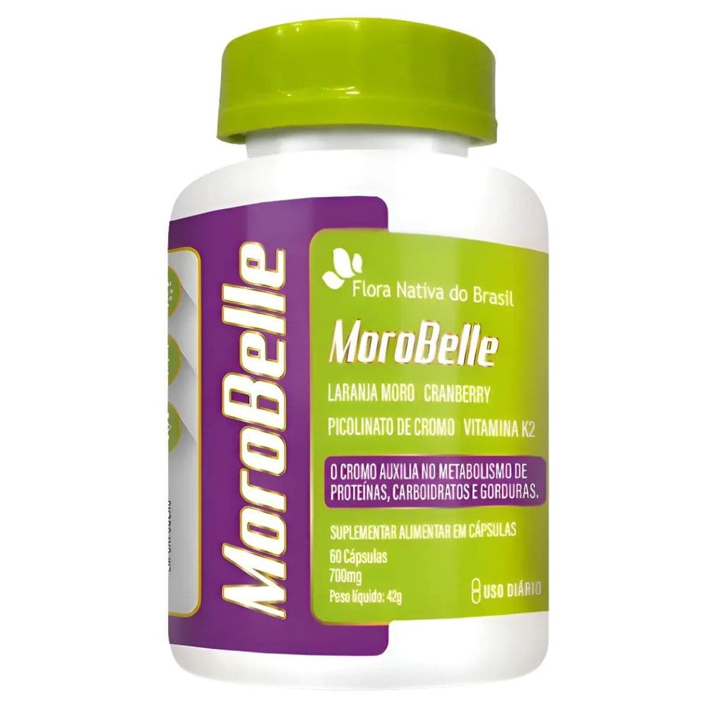 MOROBELLE 700MG 60CAPS - FLORA NATIVA