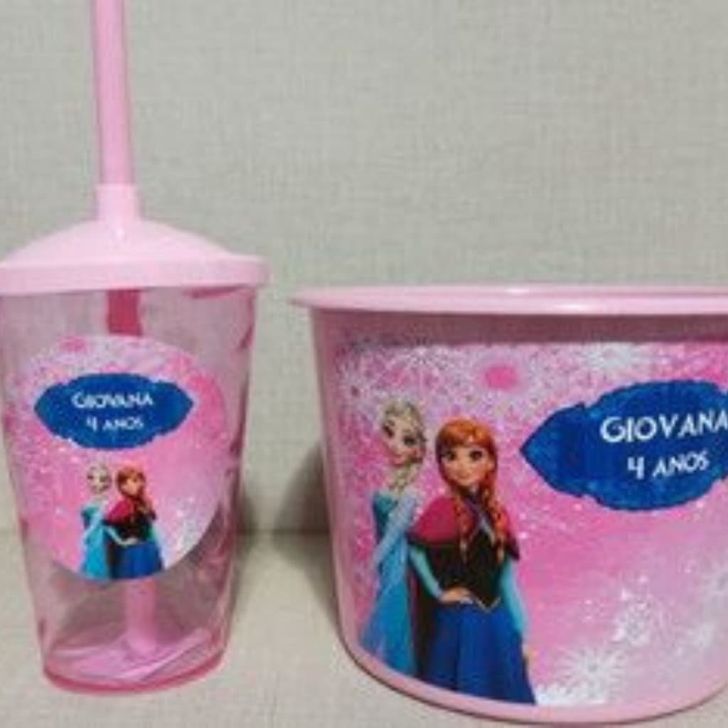 Rótulo adesivo para Kit Cinema Lembrancinha