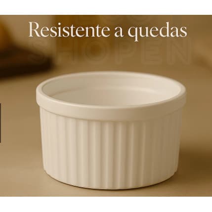 Ramequim 90 ML Plástico Resistente