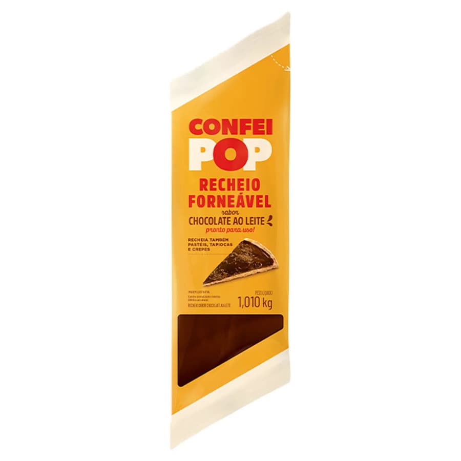 RECHEIO FORNEAVEL AO LEITE CONFEIPOP 1,010 KG HARALD
