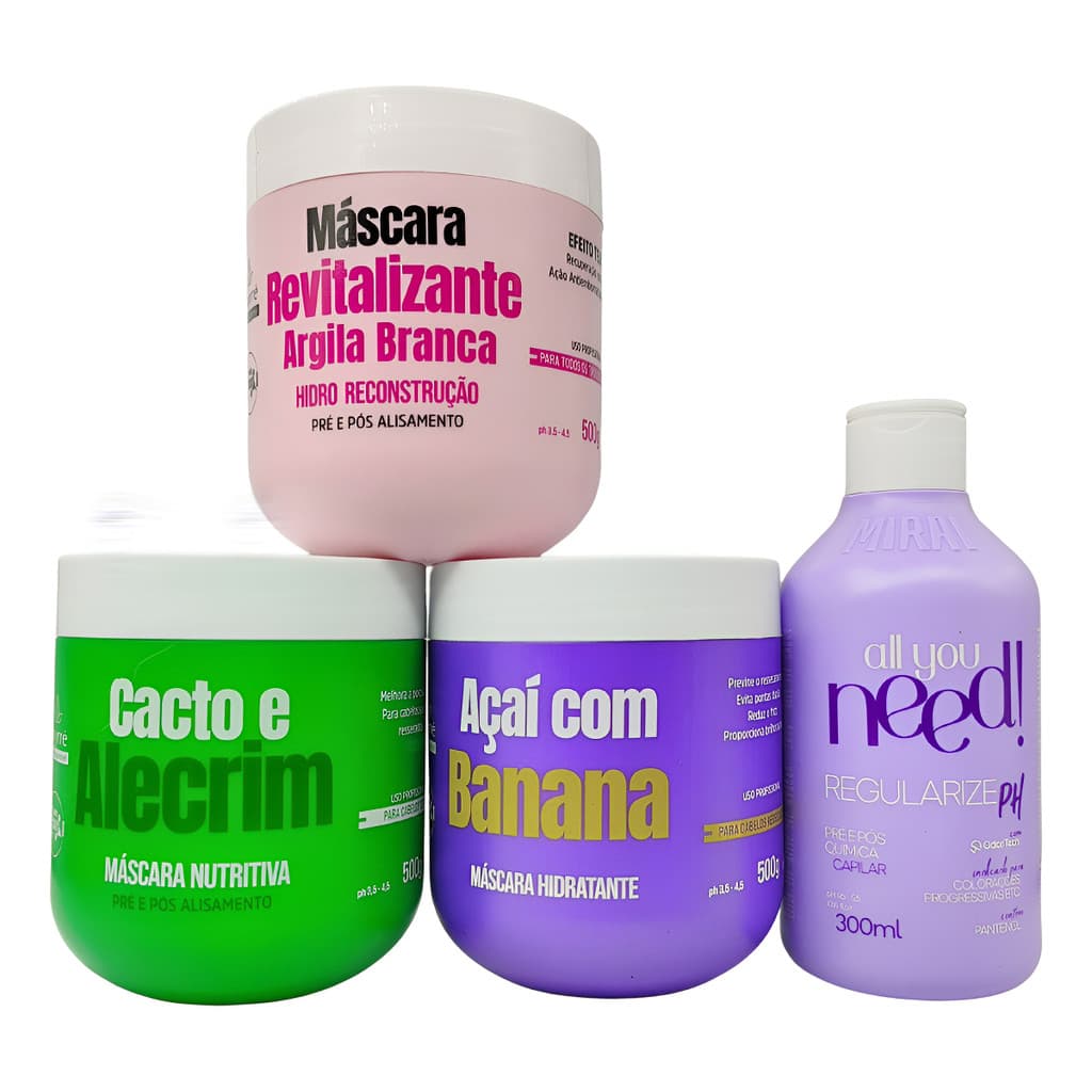 Kit Timeline 3D de máscara regularize Ph Mirai