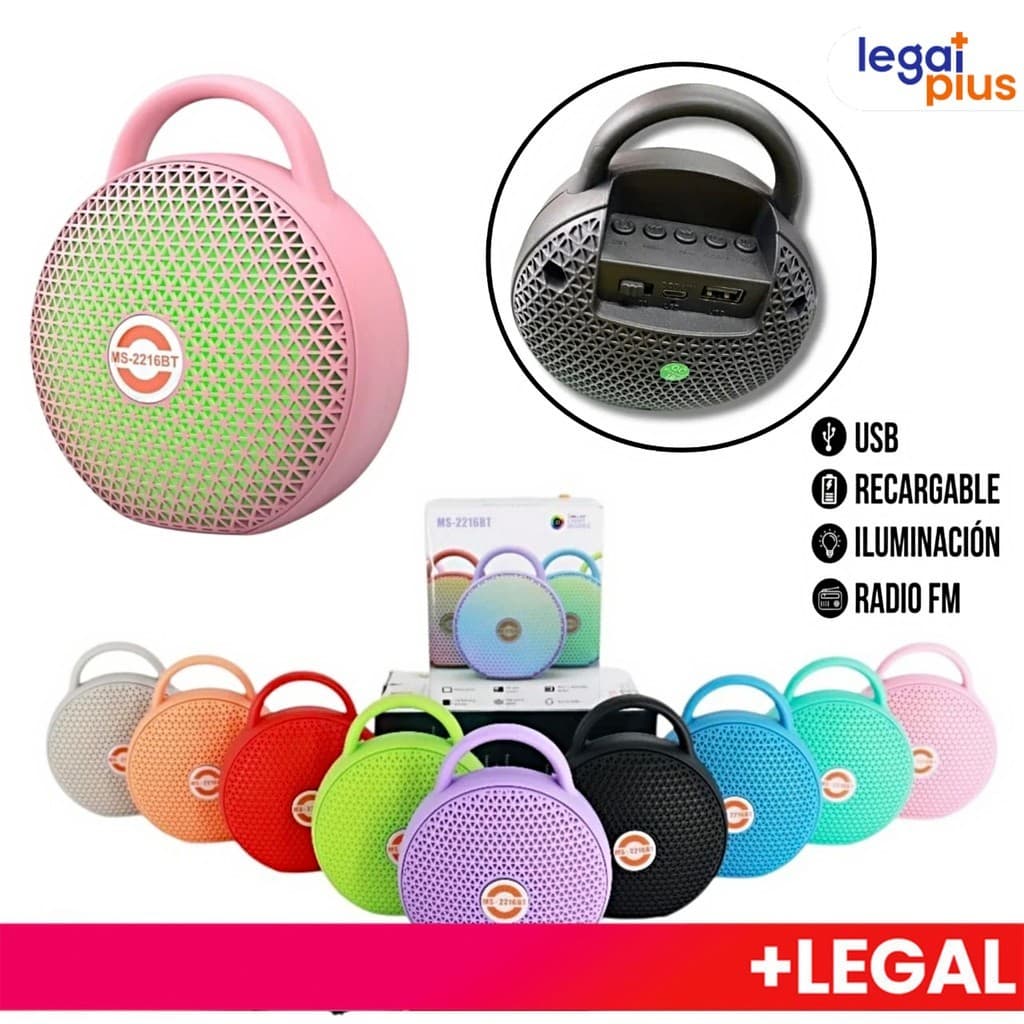 Potente Caixa De Som Wireless Bluetooth 5.3，LED RGB Flutuante，Compatível com Pen-drive USB，Portátil para Viagens